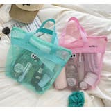 メッシュバッグ トートバッグ スパバッグ | PlusNao | 詳細画像3 