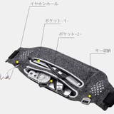 ウエストポーチ ボディバッグ ショルダーバッグ | PlusNao | 詳細画像11