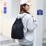 リュックサック ナップサック レディース | PlusNao | 詳細画像2 