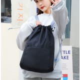 リュックサック ナップサック レディース | PlusNao | 詳細画像4 