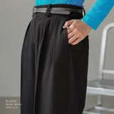 ストレッチツイルタックパンツ タックパンツ スーツ | PlusNao | 詳細画像8