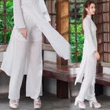 アオザイ 民族衣装 ロングパンツ | PlusNao | 詳細画像1 