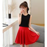 フレアスカート インナーパンツ付き スカパン | PlusNao | 詳細画像3 