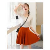 フレアスカート インナーパンツ付き スカパン | PlusNao | 詳細画像4 