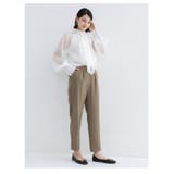 テーパードパンツ スラックス ロングパンツ | PlusNao | 詳細画像8