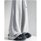 ワイドパンツ ロングパンツ スウェットパンツ | PlusNao | 詳細画像11 