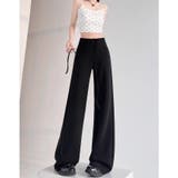 ワイドパンツ ロングパンツ スウェットパンツ | PlusNao | 詳細画像4 