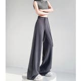 ワイドパンツ ロングパンツ スウェットパンツ | PlusNao | 詳細画像5 