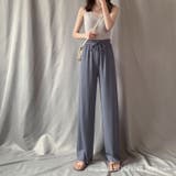 ロングパンツ レディース セミワイド | PlusNao | 詳細画像10