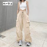 ロングパンツ カーゴパンツ ボトムス | PlusNao | 詳細画像10