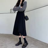 スカート 膝下丈 ミモレ丈 | PlusNao | 詳細画像5