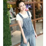 オーバーオール サロペット デニム | PlusNao | 詳細画像8 