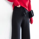 ロングパンツ ワイドパンツ ドレープパンツ | PlusNao | 詳細画像7