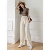 ロングパンツ ワイドパンツ レディース | PlusNao | 詳細画像6 