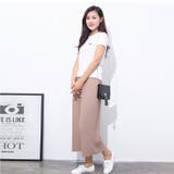 ガウチョパンツ ロングパンツ ワイドパンツ | PlusNao | 詳細画像3 