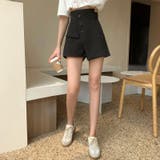 キュロットパンツ レディース ラップスカート風 | PlusNao | 詳細画像4