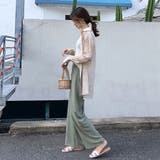 ワイドパンツ ロングパンツ レディース | PlusNao | 詳細画像3