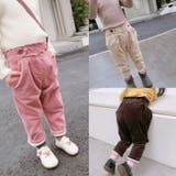 ハイウエストパンツ デザインパンツ コーデュロイ | PlusNao | 詳細画像4 