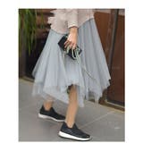 チュールスカート ロングスカート レディース | PlusNao | 詳細画像10 