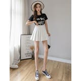 プリーツスカート ミニ丈 インナーパンツ付き | PlusNao | 詳細画像11 