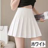 プリーツスカート ミニ丈 インナーパンツ付き | PlusNao | 詳細画像15 