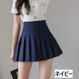 プリーツスカート ミニ丈 インナーパンツ付き | PlusNao | 詳細画像19 