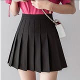 プリーツスカート ミニ丈 インナーパンツ付き | PlusNao | 詳細画像2 