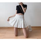 プリーツスカート ミニ丈 インナーパンツ付き | PlusNao | 詳細画像7 
