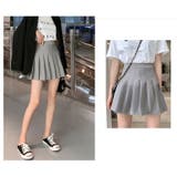 プリーツスカート ミニ丈 インナーパンツ付き | PlusNao | 詳細画像8 