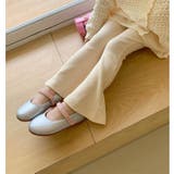 ロングパンツ フレアパンツ ボトムス | PlusNao | 詳細画像15