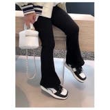 ロングパンツ フレアパンツ ボトムス | PlusNao | 詳細画像2