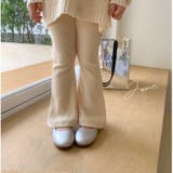 ロングパンツ フレアパンツ ボトムス | PlusNao | 詳細画像9