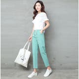 ロングパンツ 9分丈 テーパードパンツ | PlusNao | 詳細画像7