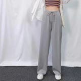 ロングパンツ ワイドパンツ リブ | PlusNao | 詳細画像3