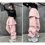 キッズワイドパンツ ロングパンツ キッズ | PlusNao | 詳細画像13