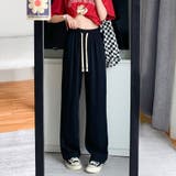 ロングパンツ ワイドパンツ 長ズボン | PlusNao | 詳細画像3