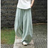ワイドパンツ ロングパンツ レディース | PlusNao | 詳細画像4