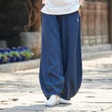 ワイドパンツ ロングパンツ レディース | PlusNao | 詳細画像7