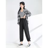 クロップドパンツ テーパードパンツ レディース | PlusNao | 詳細画像3