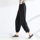 クロップドパンツ テーパードパンツ レディース | PlusNao | 詳細画像8