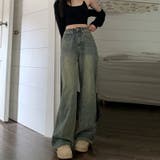 ジーンズ デニムパンツ ジーパン | PlusNao | 詳細画像15
