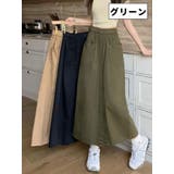 ロングスカート ダブルポケット ボトムス | PlusNao | 詳細画像4 