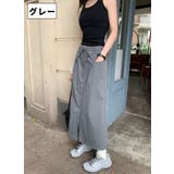 ロングスカート ダブルポケット ボトムス | PlusNao | 詳細画像5 