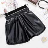 ショートパンツ レザー調 レディース | PlusNao | 詳細画像2 