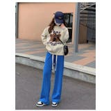 ワイドパンツ リラックス ロングパンツ | PlusNao | 詳細画像3