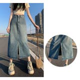 スカート デニム レディース | PlusNao | 詳細画像11 