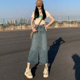 スカート デニム レディース | PlusNao | 詳細画像2 