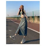 スカート デニム レディース | PlusNao | 詳細画像8 