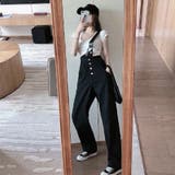 オーバーオール サロペットパンツ デニムパンツ | PlusNao | 詳細画像8