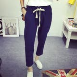 テーパードパンツ 9分丈 レディース | PlusNao | 詳細画像4